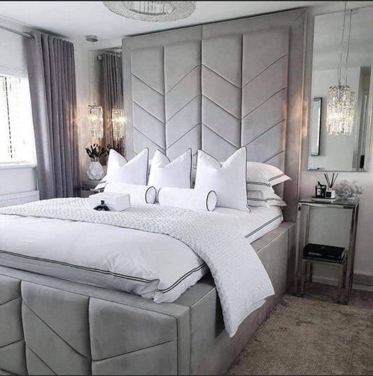 Luxury Majestic Upholstered Bed