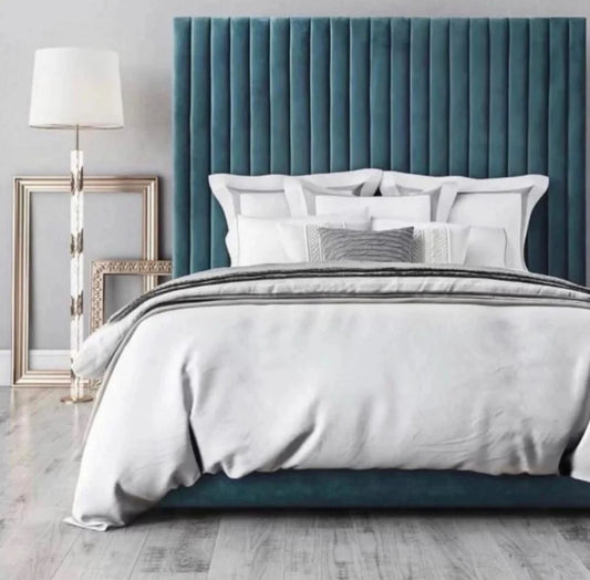 Luxury Panelled Bed and Mattress Set