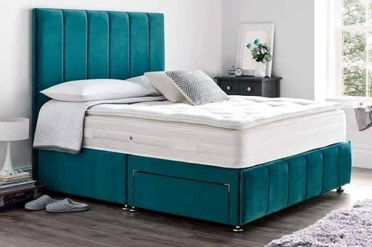 Sirra Divan Bed With Mattress and Optional Storage Drawers