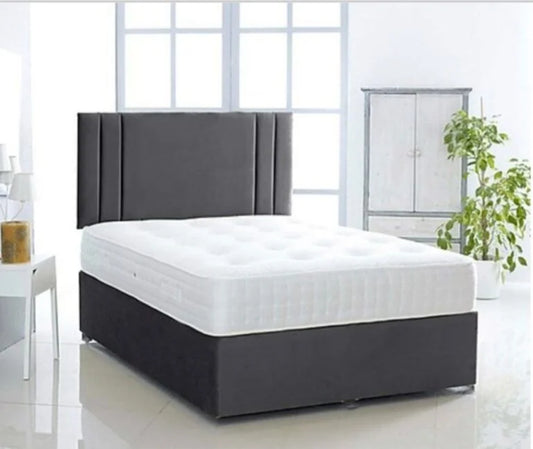 Valencia Divan Bed With Mattress and Optional Storage Drawers